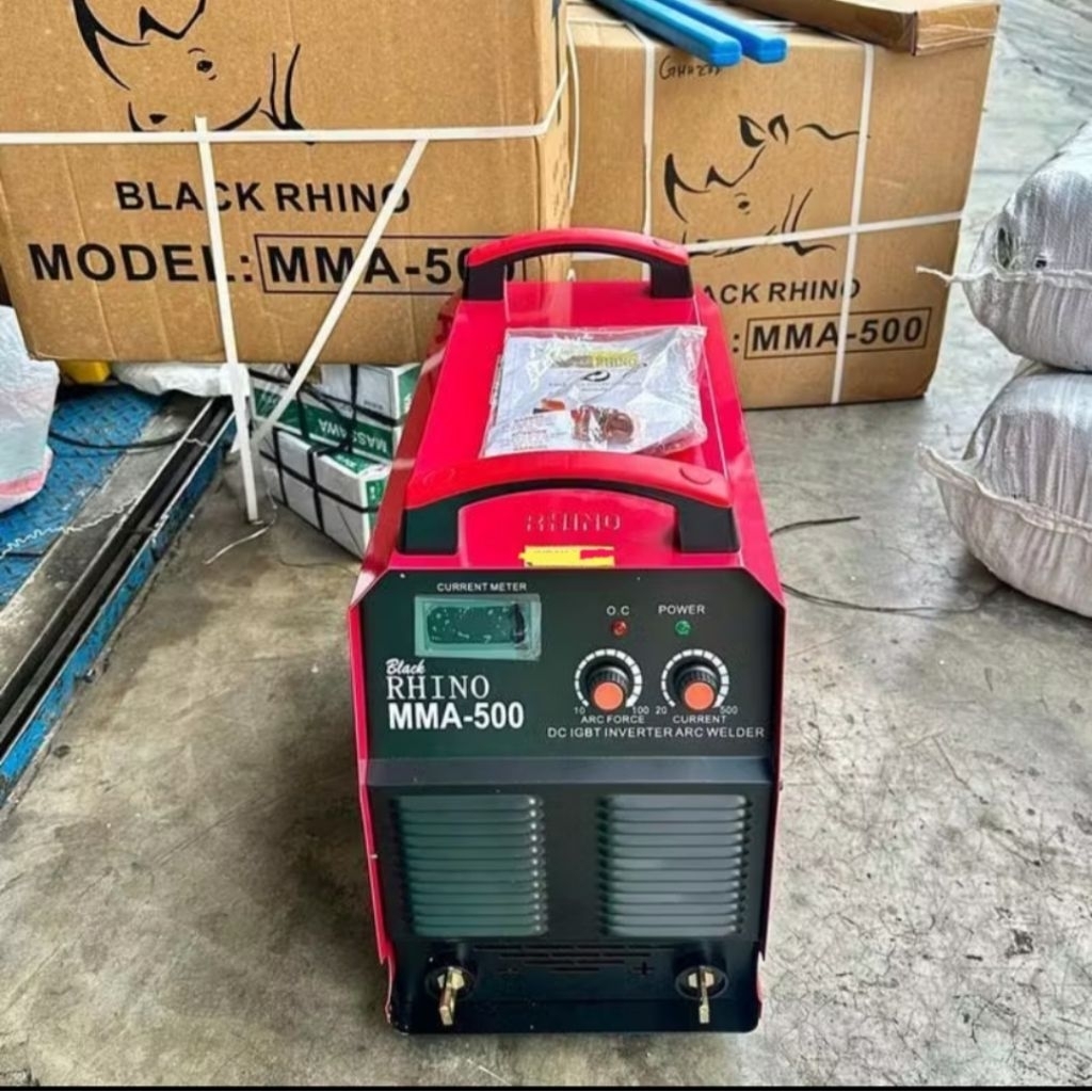 Mesin Trafo Las Listrik 500A 3 Phase Trafo Las Inverter Rhino MMA-500