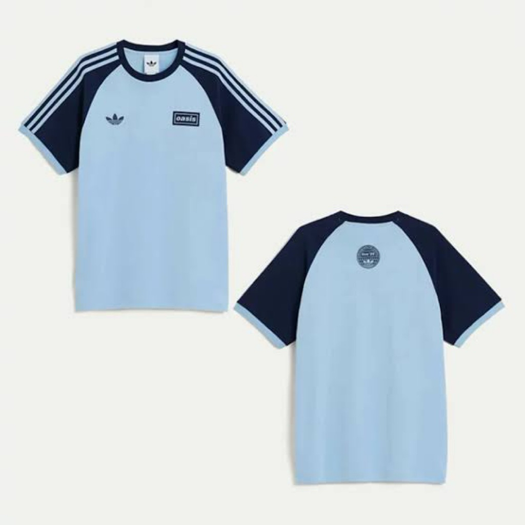 Tshirt Adidas x Oasis Blue Navy Originals