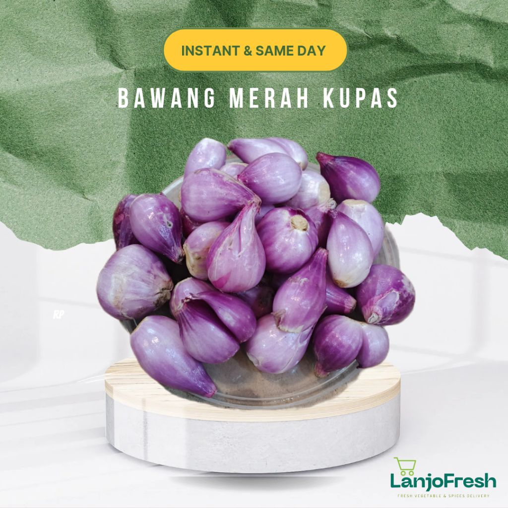 Bawang Merah Kupas Segar