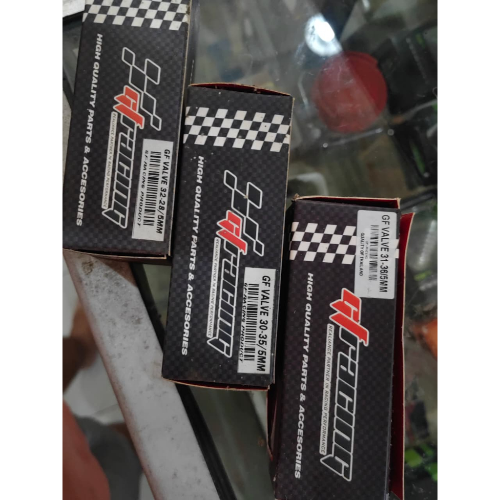 TERMURAH KLEP GF RACING BATANG 5MM