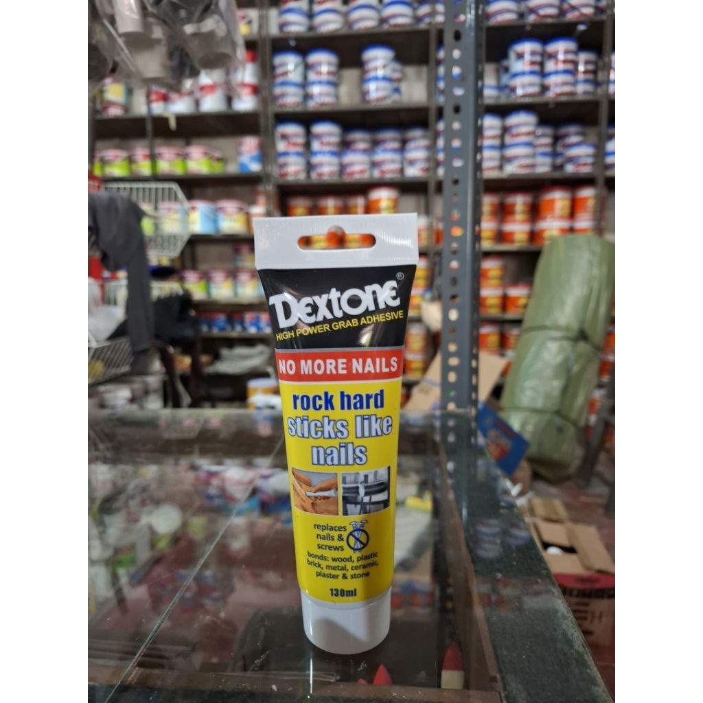 DEXTONE NO MORE NAIL Lem Keramik Kayu Metal Batu Anti SUPER KUAT NAILS