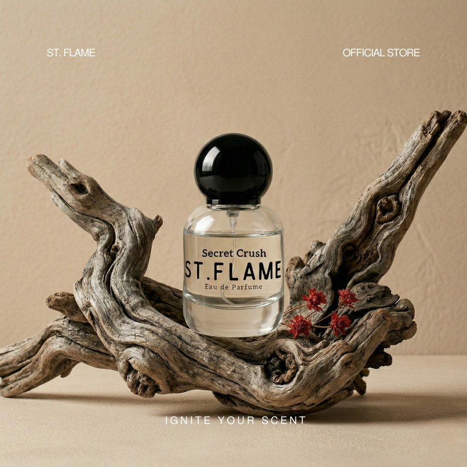 ST. FLAME - Secret Crush EDP/EXTRAIT Parfum Tahan Lama Wanita Scentflames Eau De Perfume / Extrait D