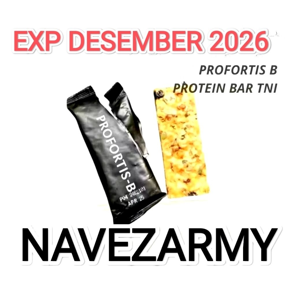 PROFORTIS BISKUIT B MAKANAN TNI EXP DESEMBER  2026