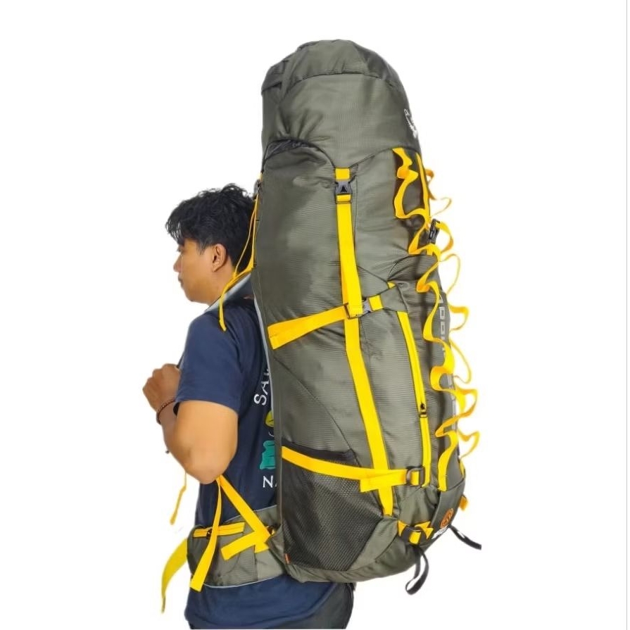 Tas Keril TAREBBI 100 LITER # Tas Hiking # Tas Ransel Gunung