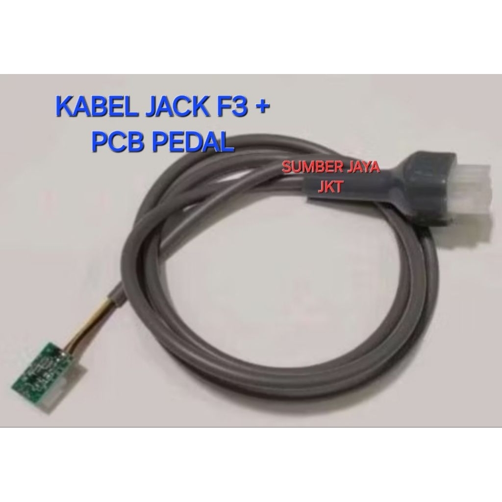 pcb+kabel jack f3