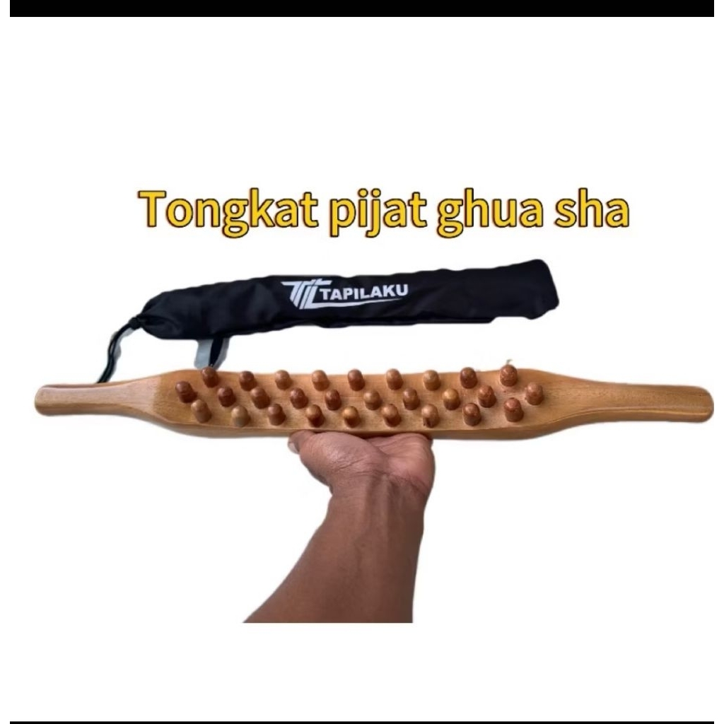 TONGKAT PIJAT KAYU REFLEKSI TERAPI KESEHATAN
