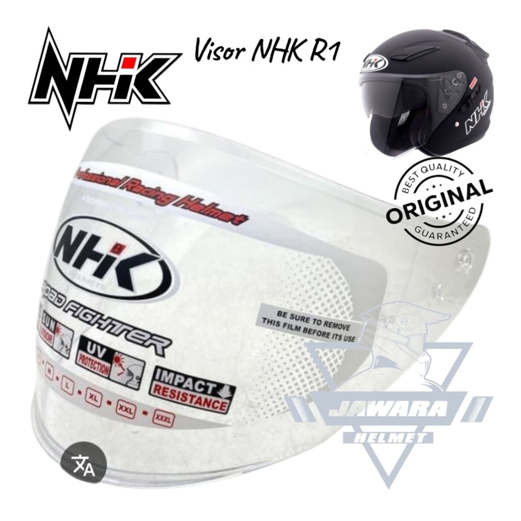 Kaca Helm NHK R1 ORIGINAL | Original Visor Helm Nhk R1