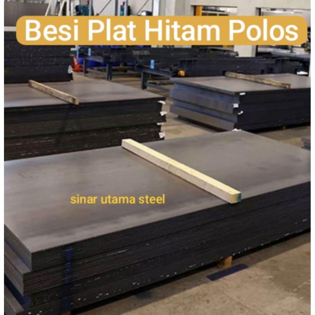 Plat Eser 10mm / Besi Plat hitam 10 mm / Plat Besi Hitam 10 mm
