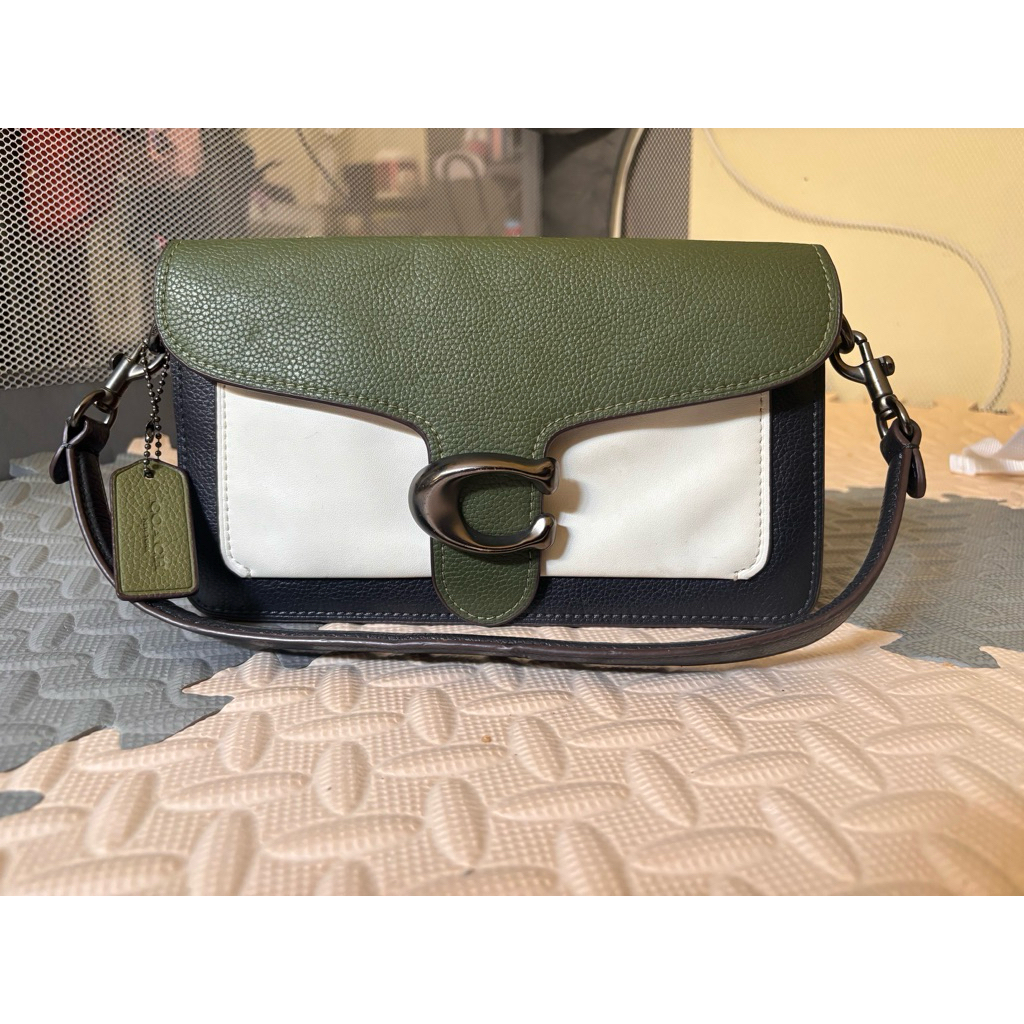 PRELOVED COACH TABBY ORI 100%
