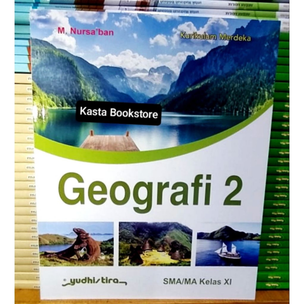 Buku Geografi Kelas 11 SMA Kurikulum Merdeka Yudhistira