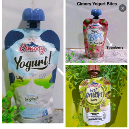 Cimory Yogurt Squeeze,eat milk dan Bites banyak varian rasa