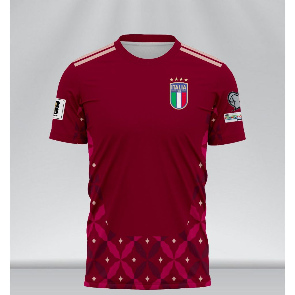 Jersey Italia GK Kiper Piala Dunia 2026 Full Printing