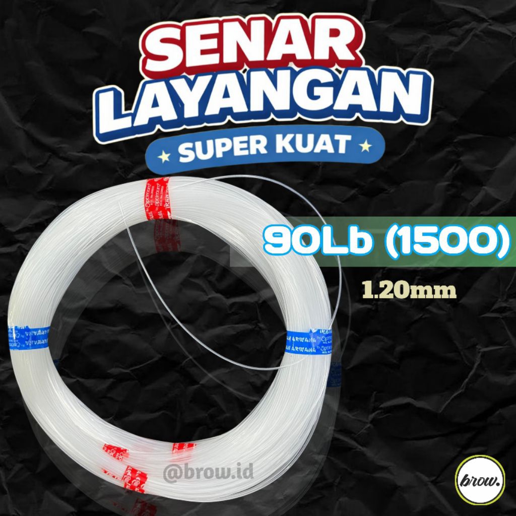 SENAR UK 1500 IKAN KAKAP SENAR LAYANGAN GAPANGAN CAP IKAN ARWANA / KAKAP