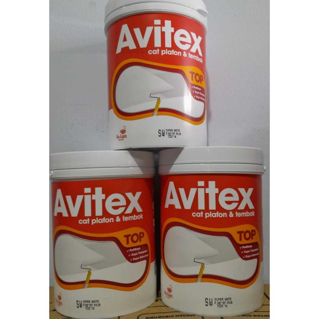 Cat Plafon Tembok Avitex Top Kilo