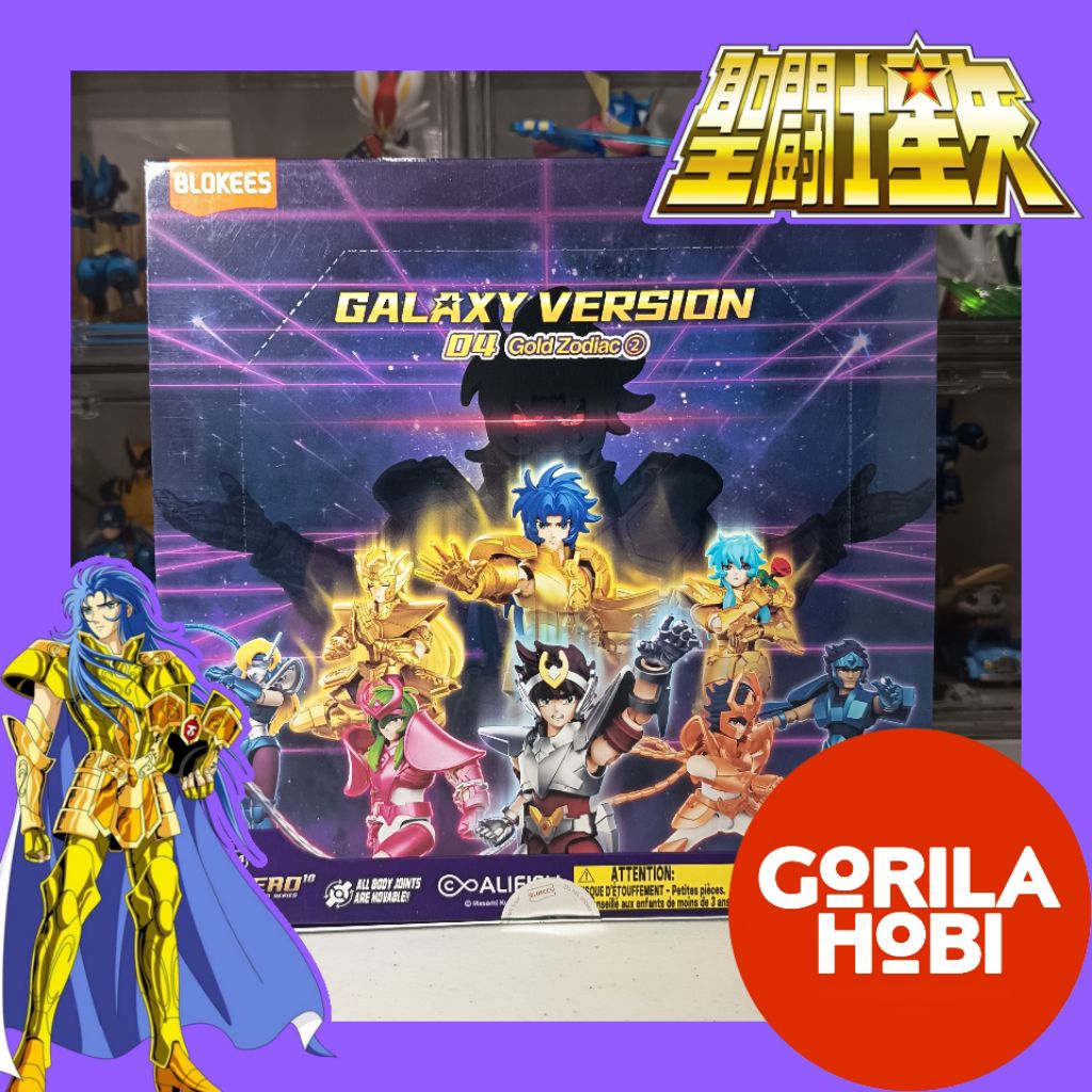 BL0KEES SAINT SEIYA Galaxy Version 4 Set gv04  Blokes Buluke Blukis