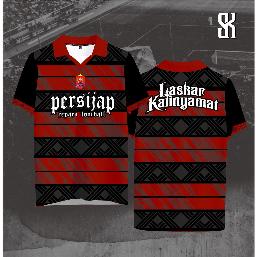 SK Apparel - Jersey Vintage Persijap / Jersey Persijap Football / Jersey Supporter Persijap Unisex S