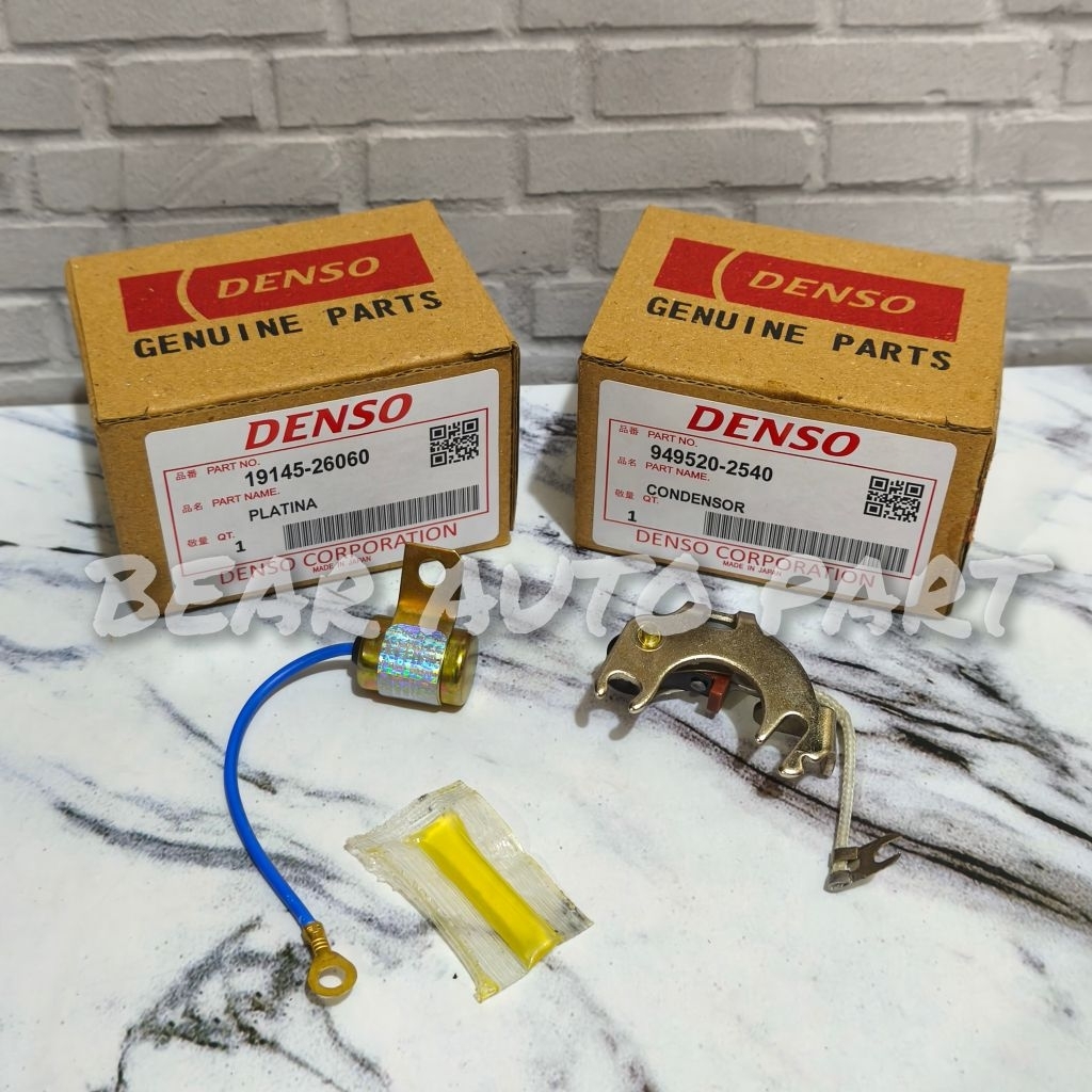 Platina-Condensor Katana Jimmy Espass Hijet Carry ST100 X-tra Zebra Kijang 5K 7K Futura Corolla