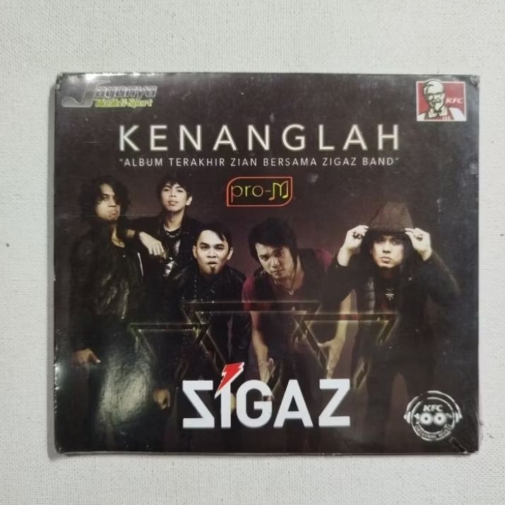 CD ZIGAZ - KENANGLAH (SEGEL)