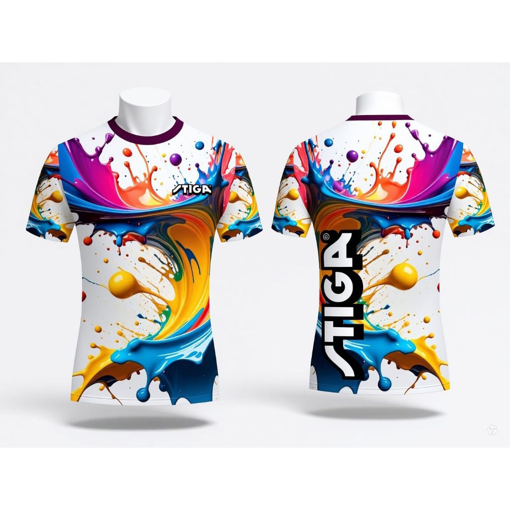KAOS JERSEY PINGPONG STIGA WATERDROP