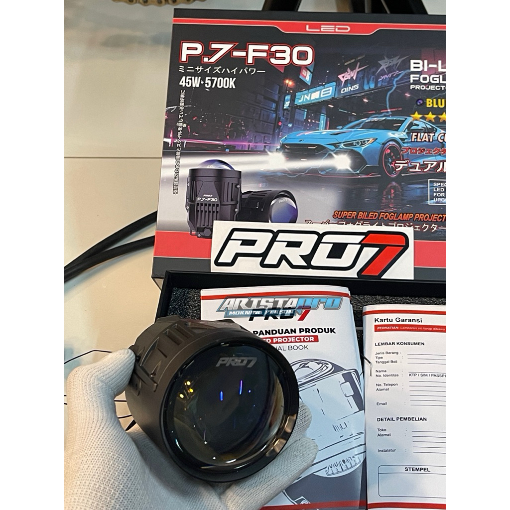 FOGLAMP PRO7 P.7-F30 | BILED FOGLAMP PROJECTOR 3 Inch PRO7  | LAMPU KABUT PRO7 | FOGLAMP PRO7 P.7F30