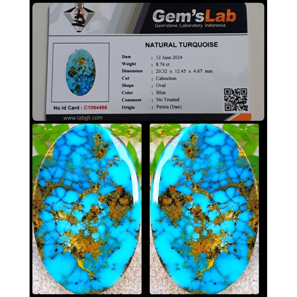 batu akik pirus blue persian asli lautan iran kuno HQ