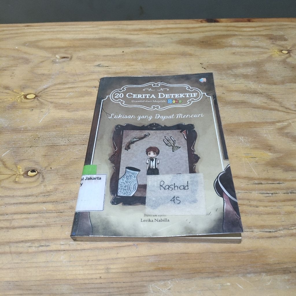 Novel 20 Cerita Detektif Lukisan yang Dapat Mencuri