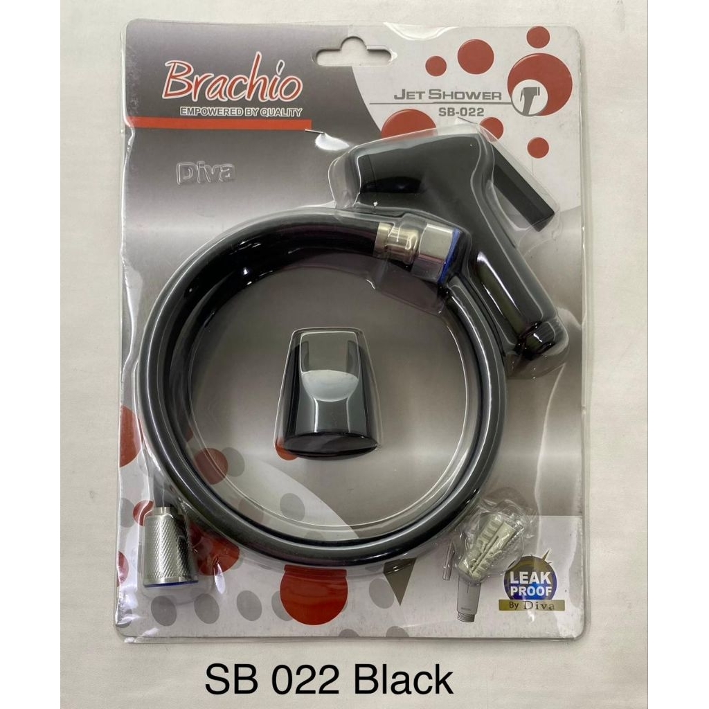 Shower Toilet Bidet PVC Hitam CISAL / Jet Shower Closet Hitam / Shower PVC Bidet Hitam