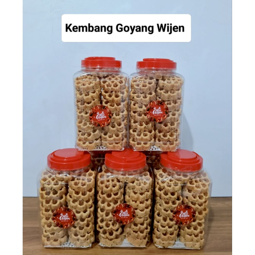 Kembang Goyang Wijen //Toples 4liter//