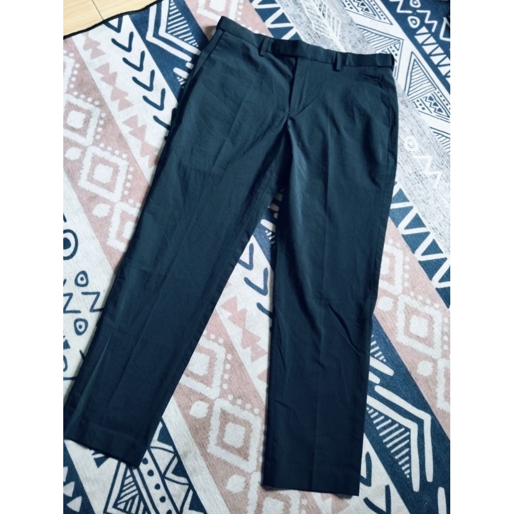 Musinsa standart celana formal pria black