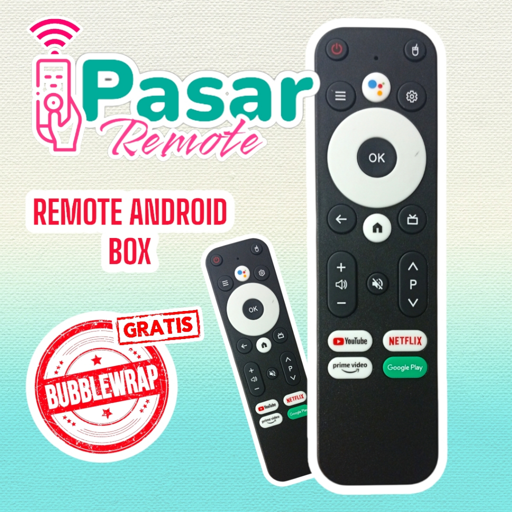 REMOTE ANDROID BOX M96 mini X9 mini 4K HD STB ANDROID TV
