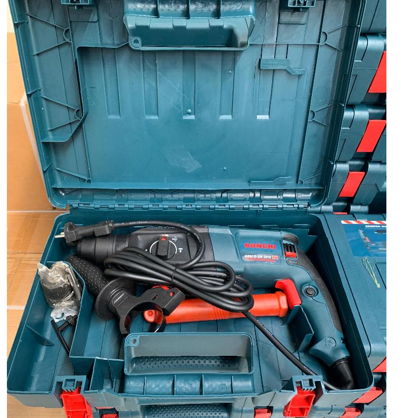 PROMO !!!BONCHI Rotary Hammer Drill RRH 26 mm / Mesin Bor Bobok Beton 3 Fungsi 26mm sekelas makita m