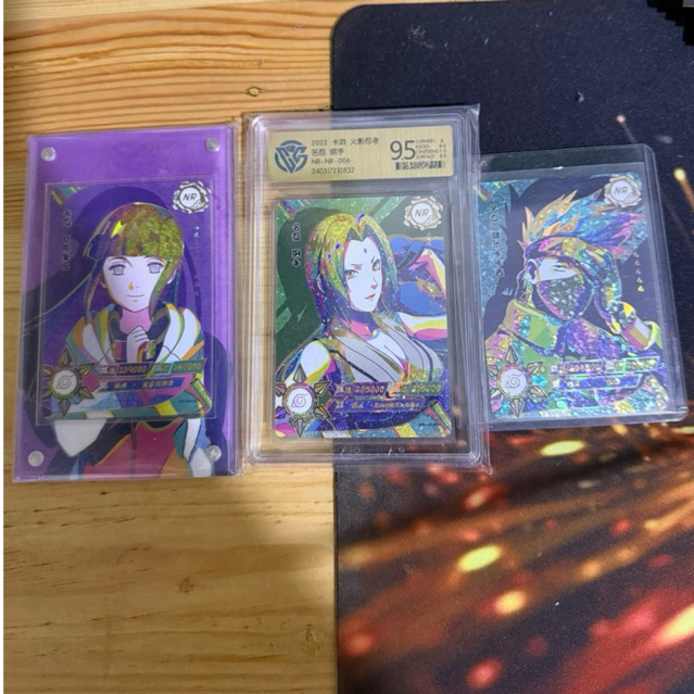 Kartu naruto kayou NR Hinata, Tsunade, Kakashi