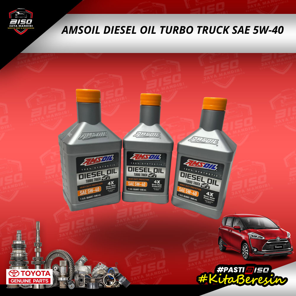 AMSOIL DIESEL OIL TURBO TRUCK SAE 5W-40