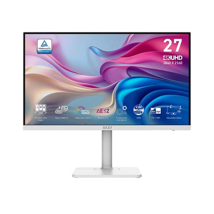 MD272UPHW - 4K UHD 27" Monitor MSI LED IPS Modern MD 2727uphw MD2727