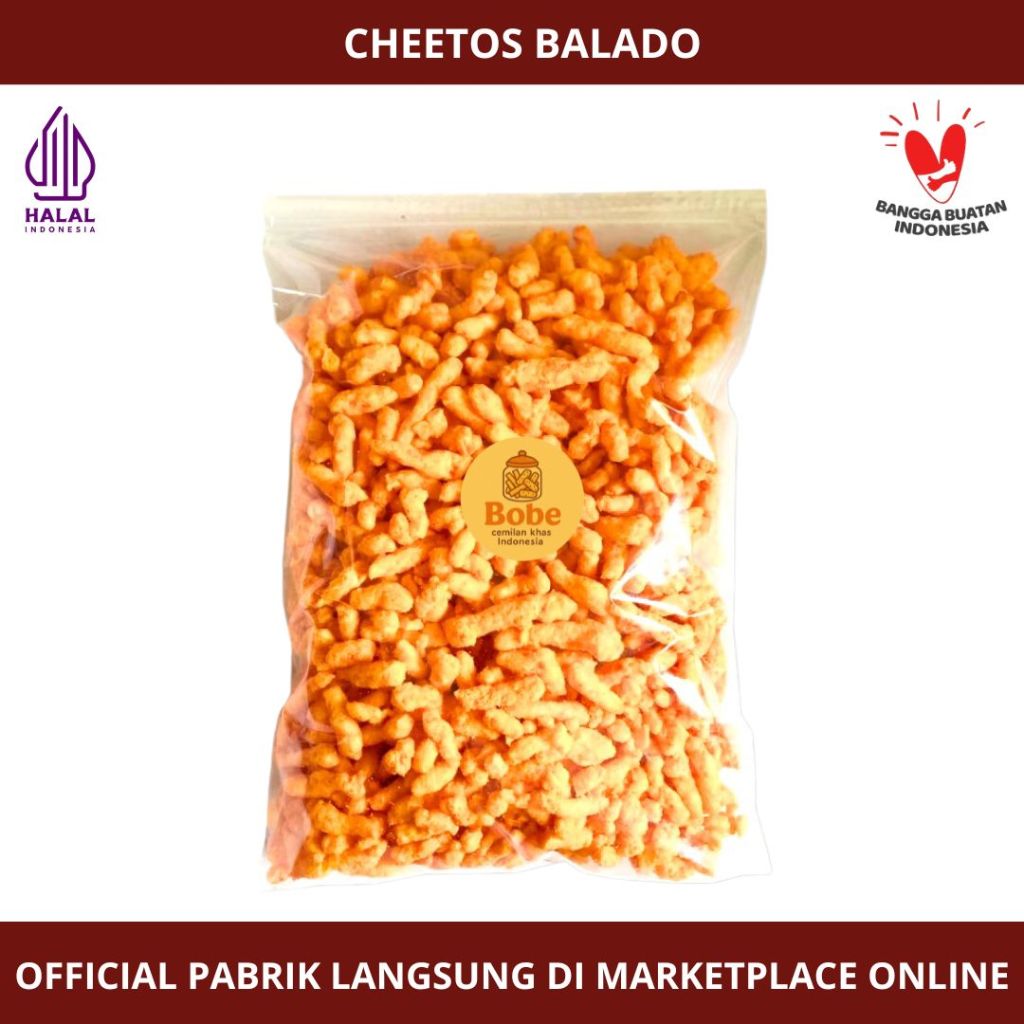 [Toko Kue Bobe] Twist Corn Balado - Snack Kiloan