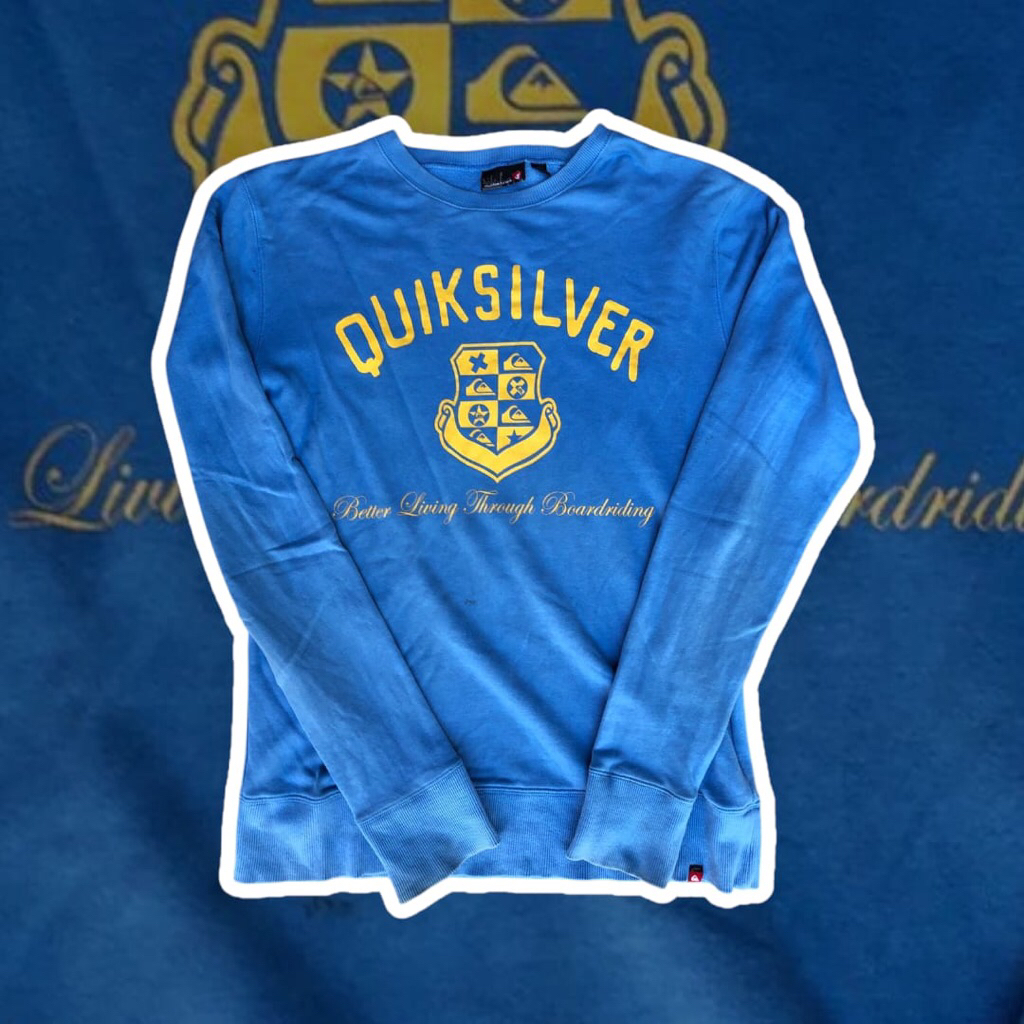 CREWNECK QUICKSILVER PRELOVED BAGUS