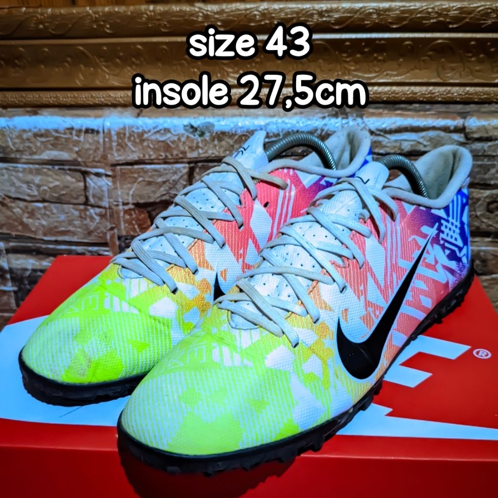 Sepatu 2nd MinSoc/Futsal Nke Mercurial size 43