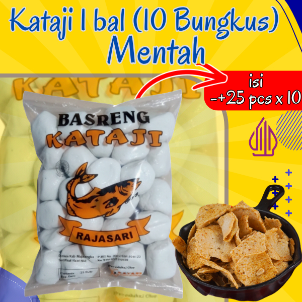 Basreng Kataji 1 bal isi 10 Bungkus - 1 bungkus isi 25 butir