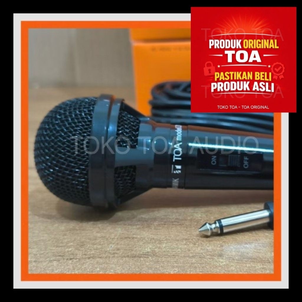Ada ZM-260 Mic Microphone TOA Label ZM 260 Mikrofon Original TOA