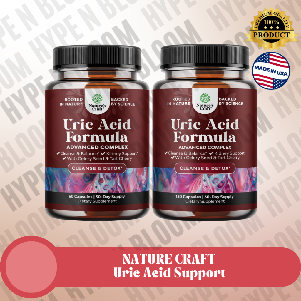 Nature Craft Uric Acid Formula support asam urat celery seed kidney cleanse ginjal nature's natures