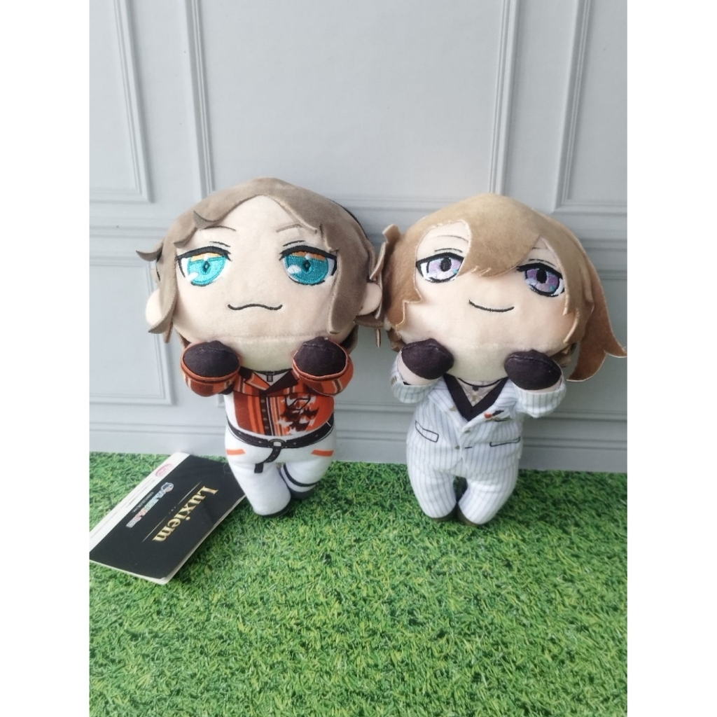 Nijisanji EN Luxiem Mysta Rias & Luca Kaneshiro Nesoberi Mini Plush Doll Original
