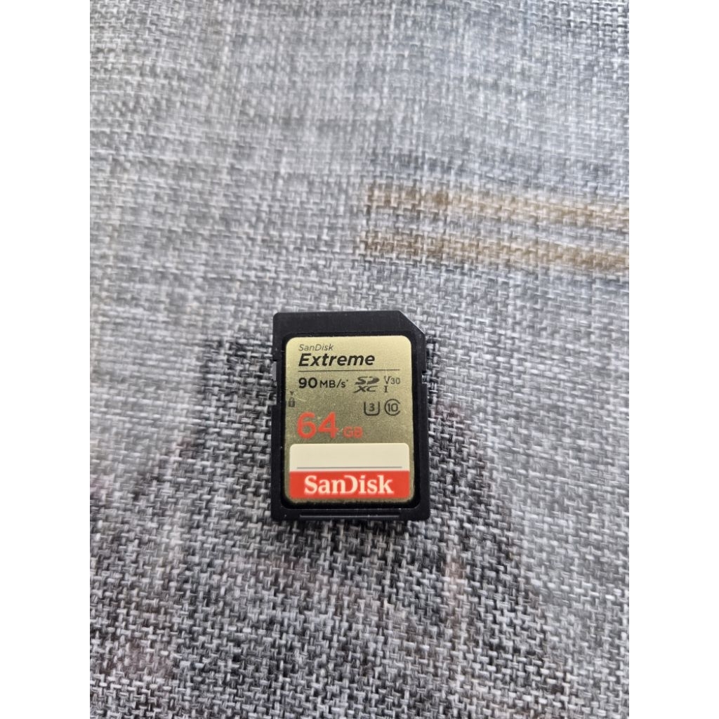 Memori SANDISK EXTREME 64GB 100% Ori