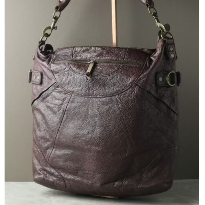 Preloved 80% Liebeskind Berlin Tas Kulit Asli Genuine Leather Crossbody Bag Vintage Premium