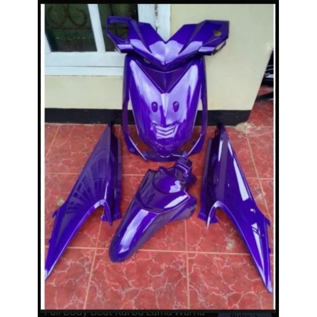 body halus Honda beat karbu warna ungu