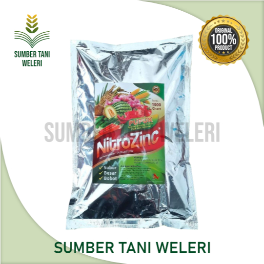 PUPUK NITRO ZINK - PUPUK MIKRO (Zn) - 1 KG - INTER ALL