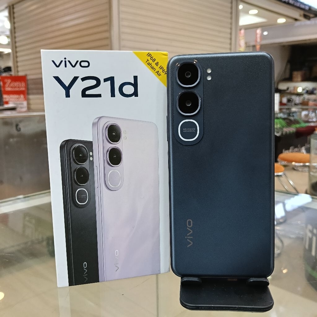 VIVO Y21D 4/128 VIVO Y 21D 4/128 VIVO Y21D4/128 SECOND BEKAS GARANSI PANJANG