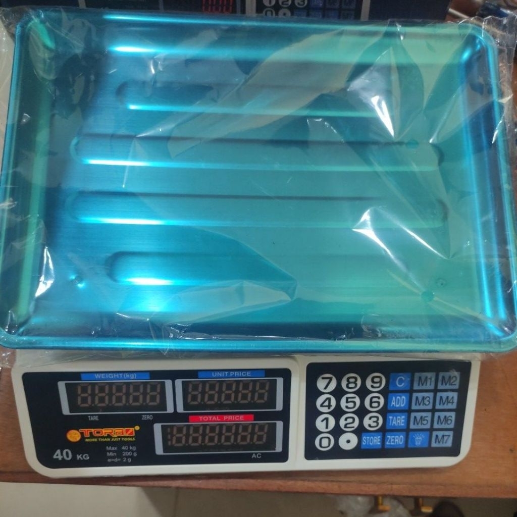 timbangan digital Tora 40kg TR0600162/ timbangan buah timbangan digital timbangan serba guna 40kg to