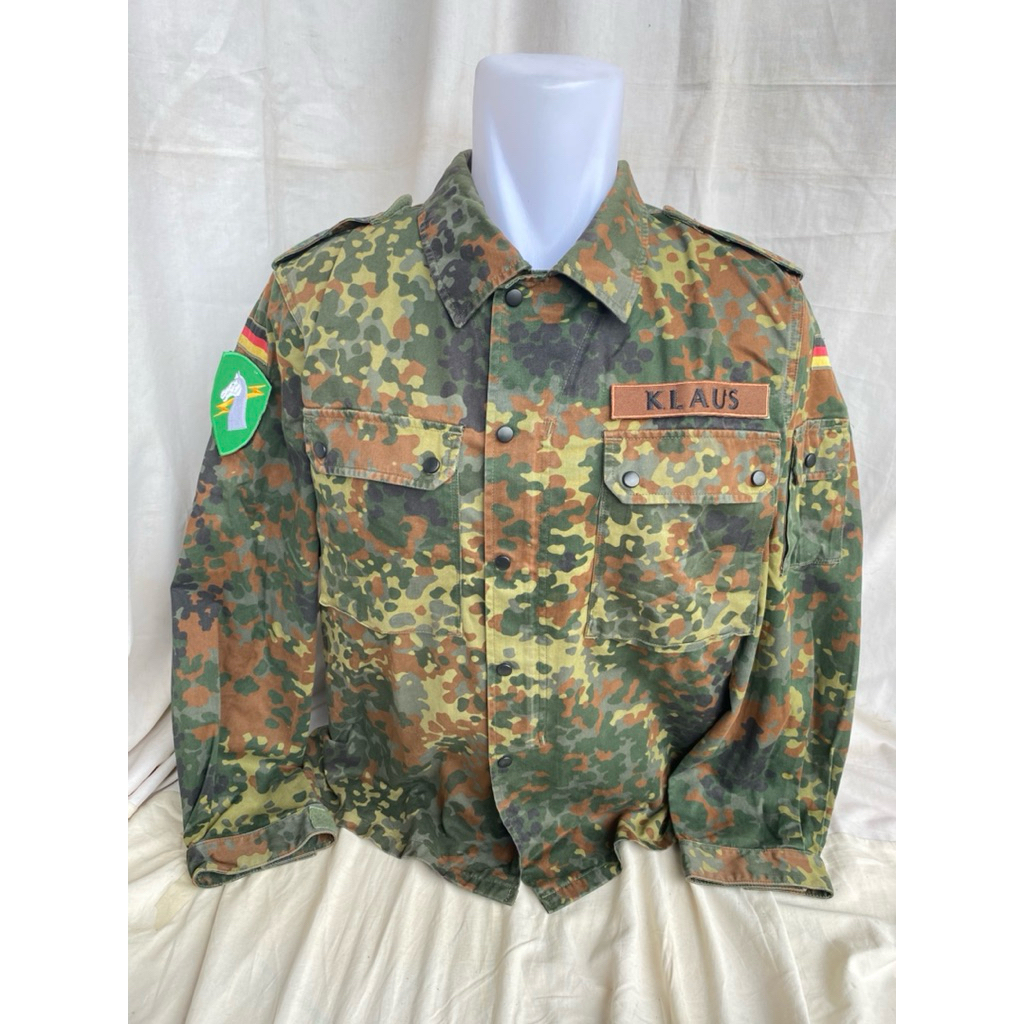Kemeja BDU Camo Loreng Flecktarn Tentara Jerman Army Original (31)