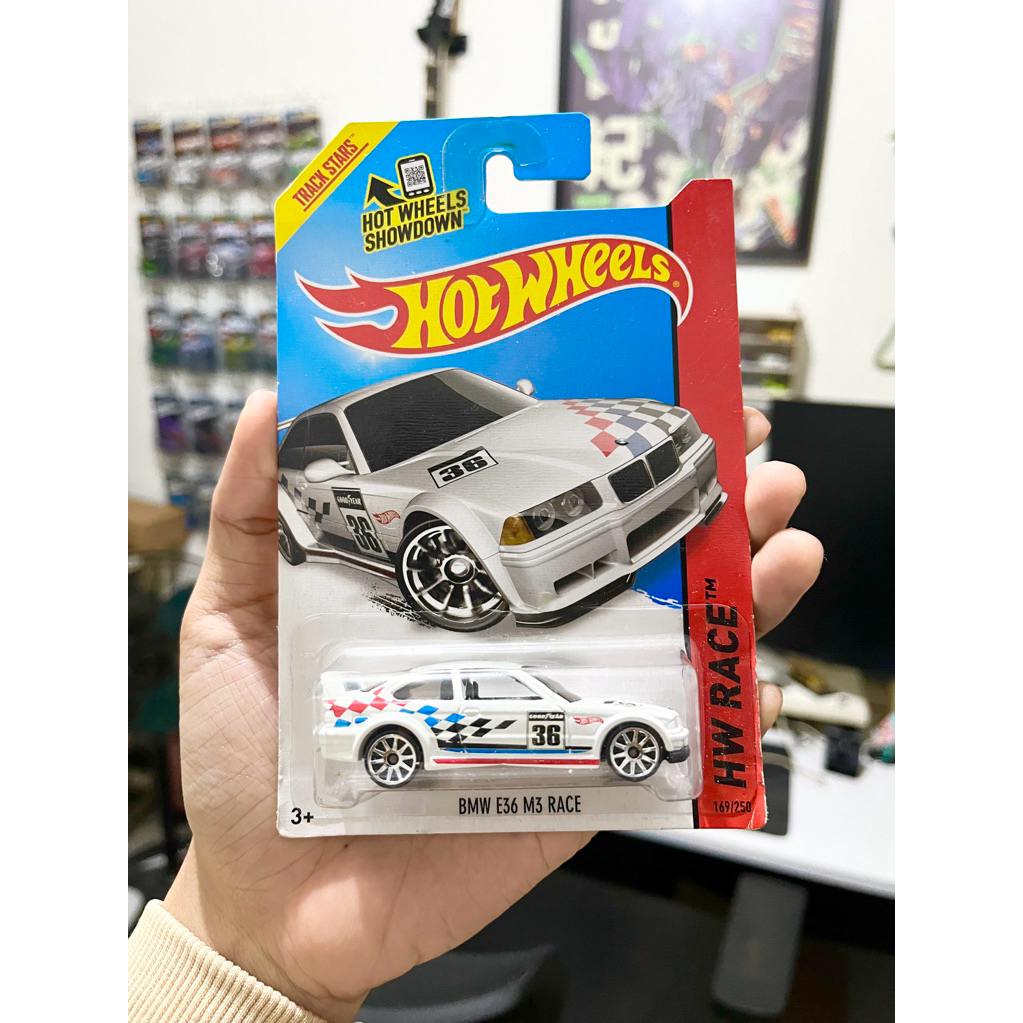 Hot wheels BMW E36 M3 Race - Putih