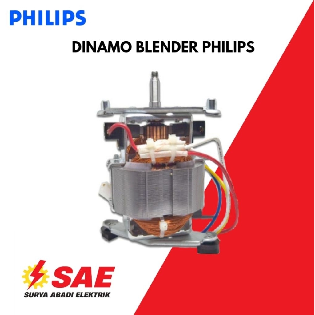 Dinamo Blender Philips HR 2115/ 2116/ 2061/ 2071 | Motor Blender Philips | Dinamo Motor Blender Phil